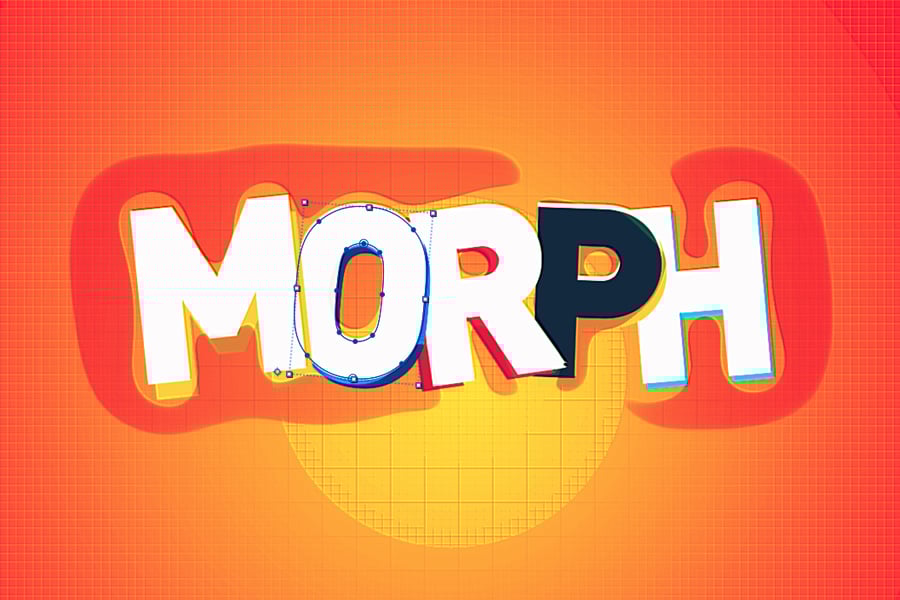 Vector Type Morphing - Seamless transition between your letters