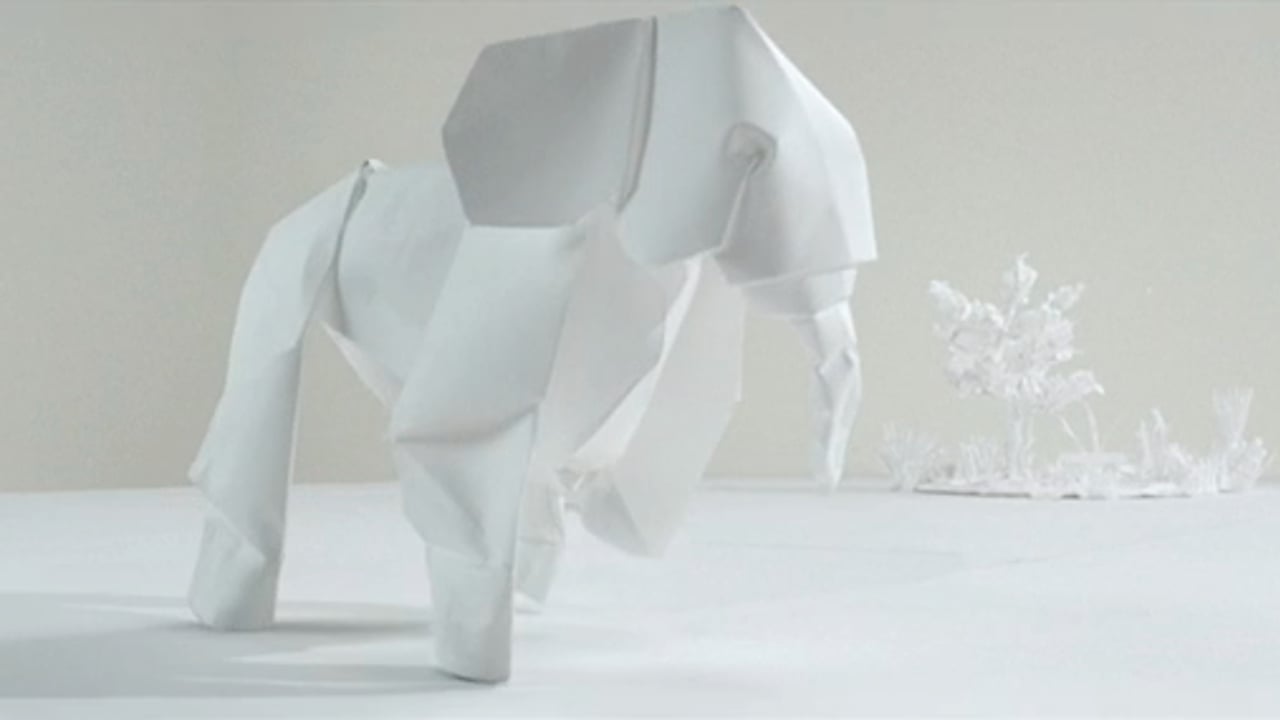 Thumbnail for "Orange - Origami"