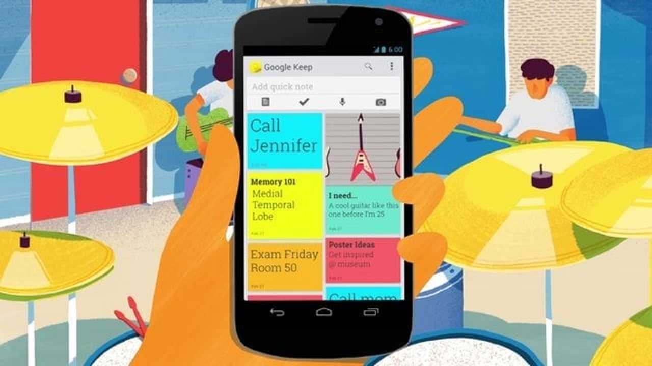 Thumbnail for "Google Keep"
