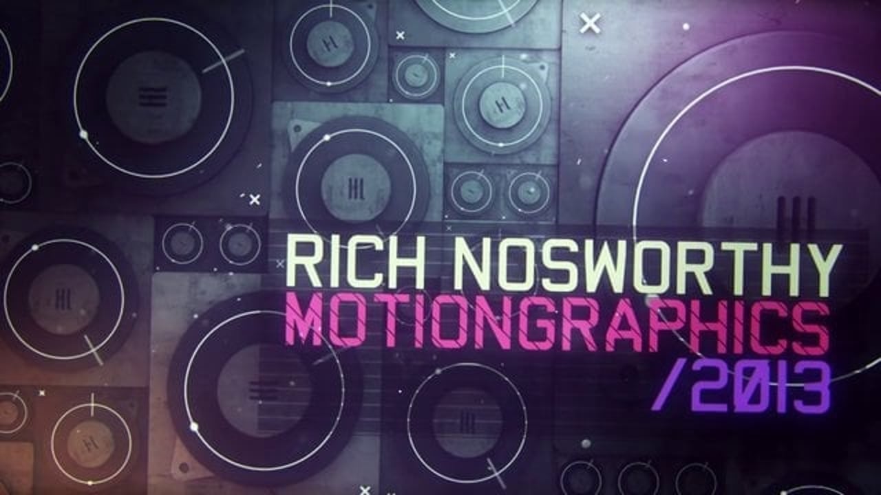 Vignette de « Motion Graphics Reel 2013 »