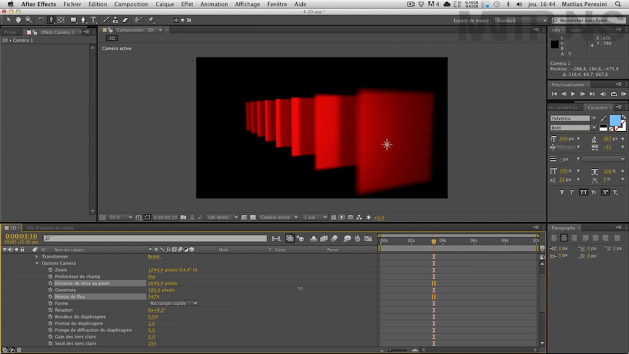 Vignette de « L'environnement et les Calques 3D 4/9 »