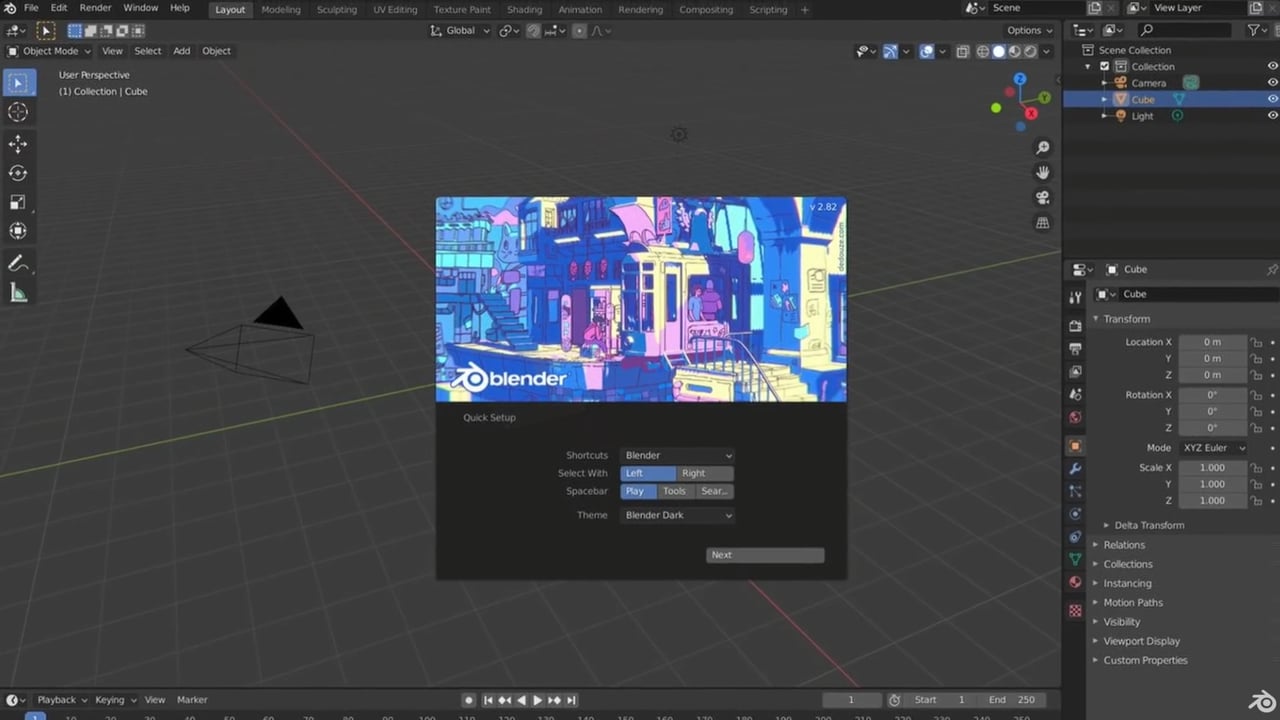 Vignette de « Blender 2.82 - Features Showcase »