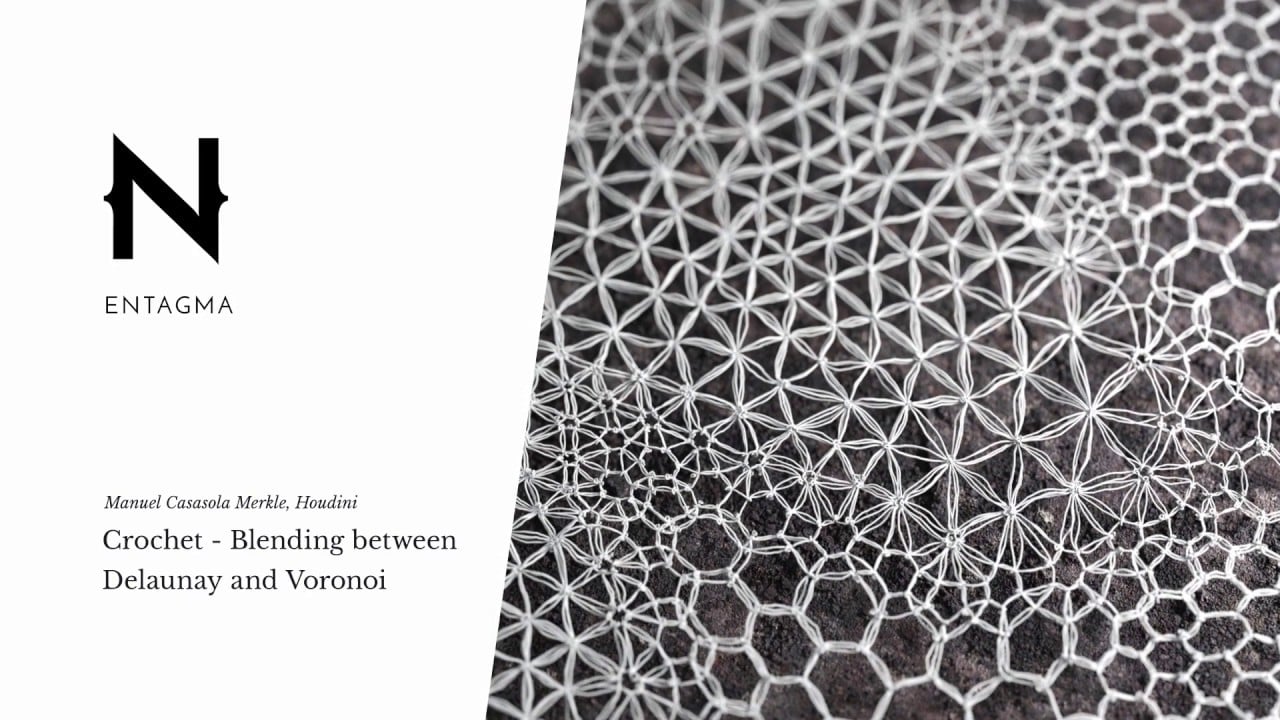 Vignette de « Crochet Blending between Delaunay and Voronoi »