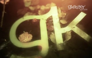 Thumbnail for "Gkaster Demoreel Avril 2010"