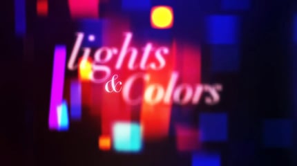 Lights and Colors : Typographie Poétique
