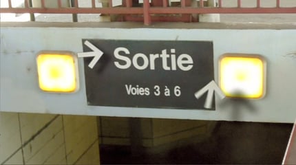 Détournement de panneaux d'affichage