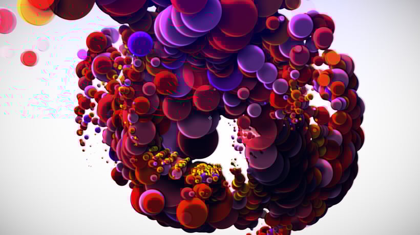 Mes expérimentations After Effects sur Trapcode Particular et Form à télécharger